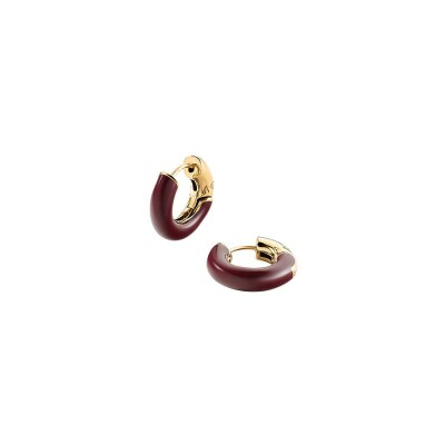 Boucles d'oreilles Agatha Leo en acier