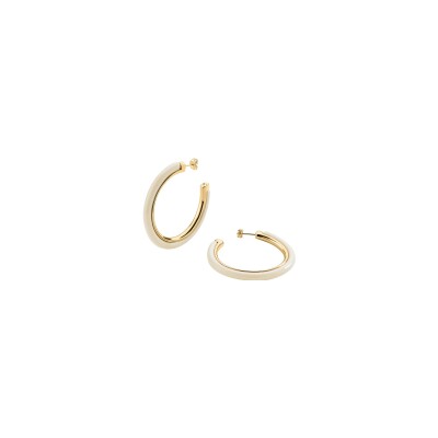 Boucles d'oreilles Agatha Palais Royal en laiton