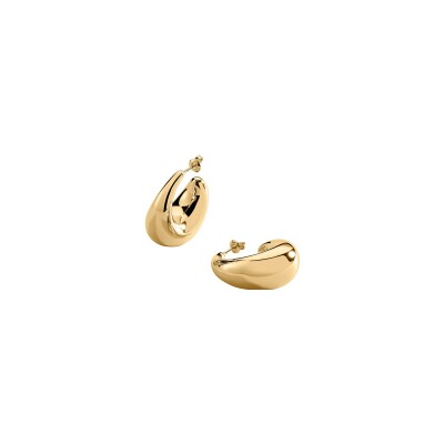 Boucles d'oreilles Agatha Danae en laiton