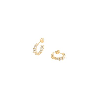 Boucles d'oreilles Agatha Beloved en argent