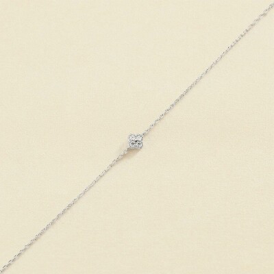 Bracelet Agatha Beloved en argent et oxydes de zirconium