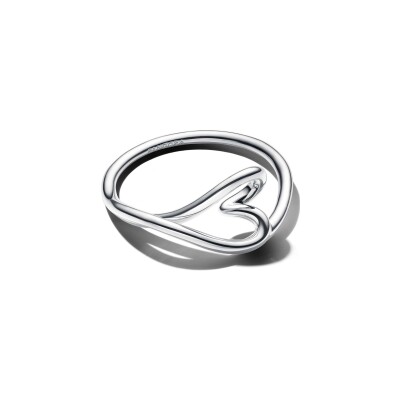 Bague Pandora Essence Cœur en argent, taille 54