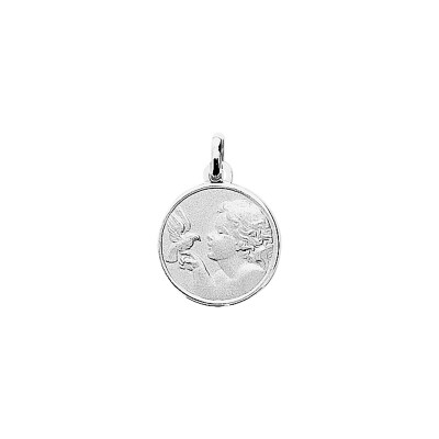 Médaille en argent rhodié