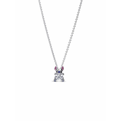 Collier Pandora X Disney Stitch en argent