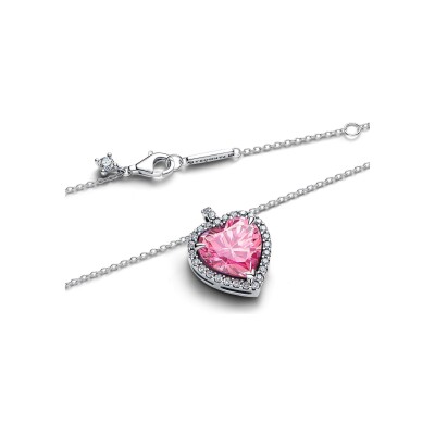 Collier Pandora Timeless en argent et oxyde de zirconium, 45 cm