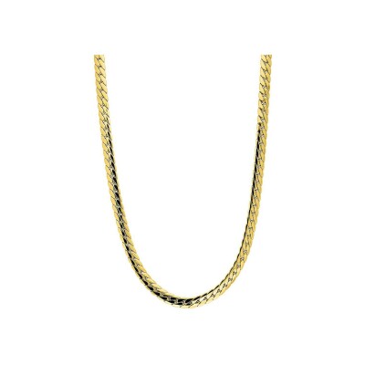Collier en acier doré