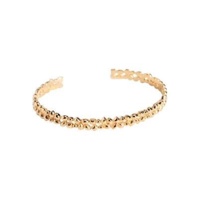Bracelet jonc Ana & Cha Luisa en plaqué or