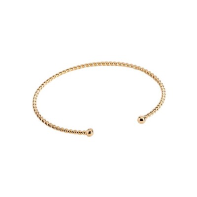 Bracelet jonc en plaqué or