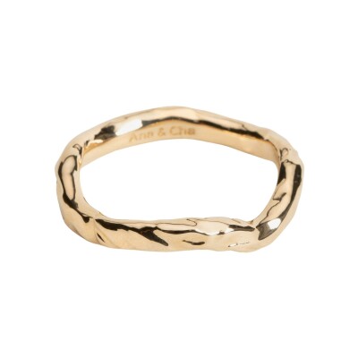 Bague  Ana & Cha Britney en plaqué or