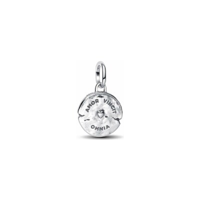 Charm Pandora Médaillon Cœur en argent