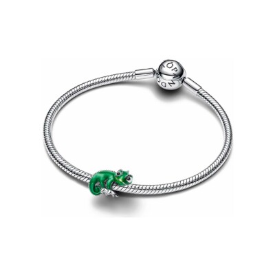 Charm Pandora X Disney Raiponce Pascal Versicolore en argent