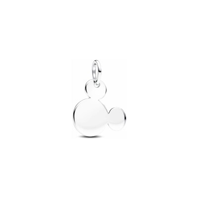 Charm Pandora X Disney Mickey Gravable en argent