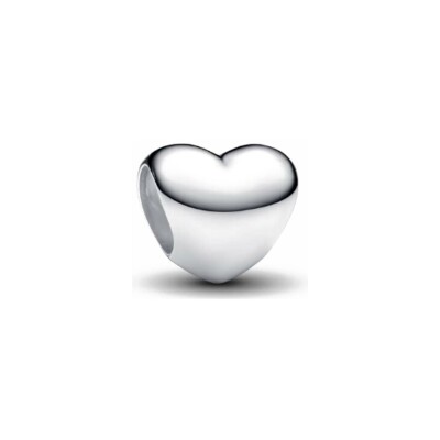Mini charm Pandora Cœur en argent