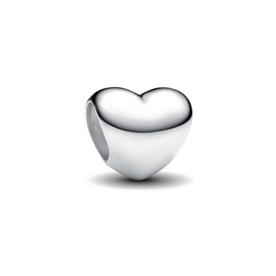 Mini charm Pandora Cœur en argent