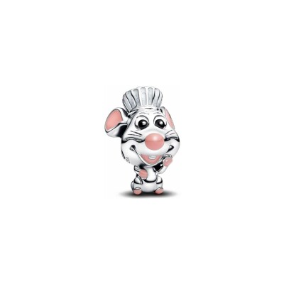 Charm Pandora X Disney Pixar Ratatouille Rémy en argent