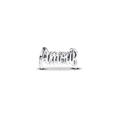 Charm Pandora Moments Amour en argent
