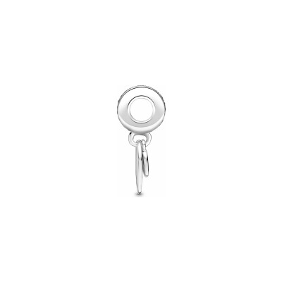 Charm Pandora Pendant Disque Cœur Gravable en argent