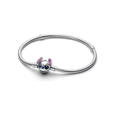 Bracelet Pandora Disney X Pandora Stitch en argent, 18cm