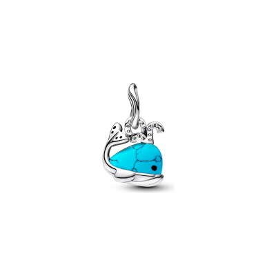 Charm Pandora Baleine en argent