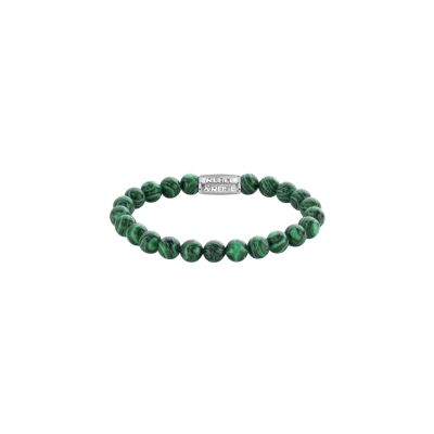 Bracelet Rebel & Rose Stones only en malachite de synthèse et azurite, taille L