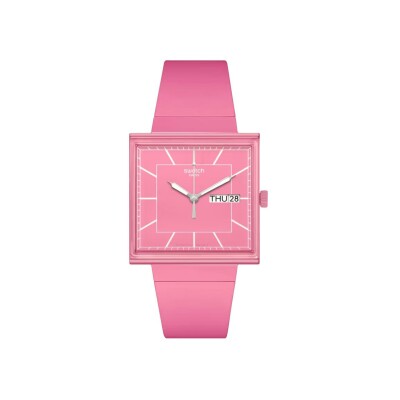 Montre Swatch What if …Rose? SO34P700