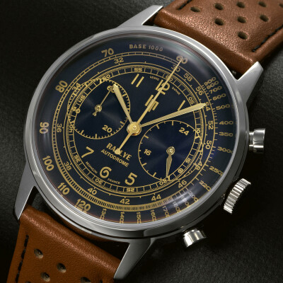 Montre Lip Rallye Méca Quartz Chronographe 40mm 671826