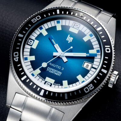 Montre Lip Nautic 3 Expédition 7ème Continent Édition Limitée 670096